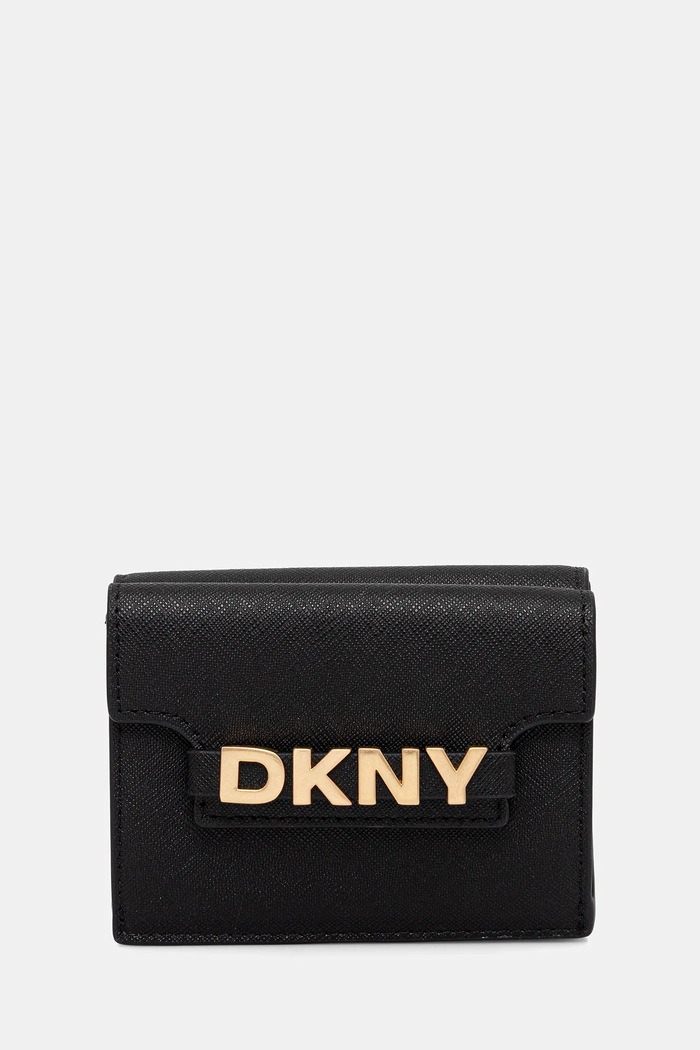 Peněženka Dkny přírodní kůže černá R52VKM24