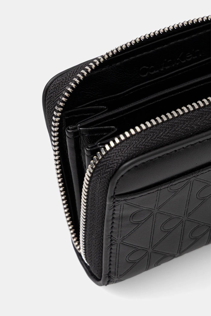 Doplnky Kožená peňaženka Calvin Klein LV04F1081G čierna