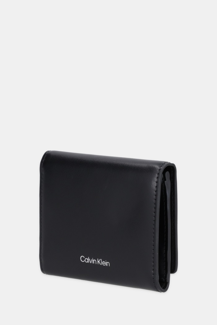 Kožená peněženka Calvin Klein LV04F1082G černá NC25