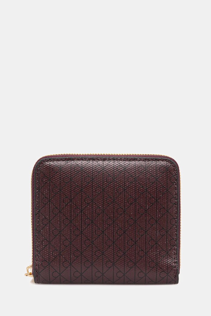 Calvin Klein portafoglio da donna stampa all-over violetto LV04F1089G