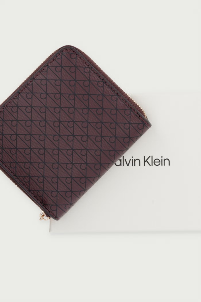 Calvin Klein novčanik za žene LV04F1089G bordo