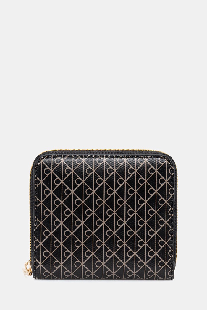 Calvin Klein portafoglio da donna stampa all-over nero LV04F1089G
