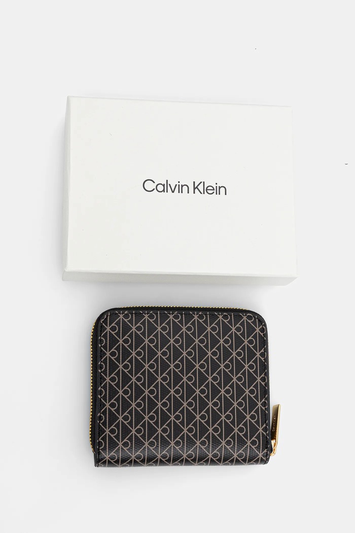 Calvin Klein portafoglio da donna nero LV04F1089G