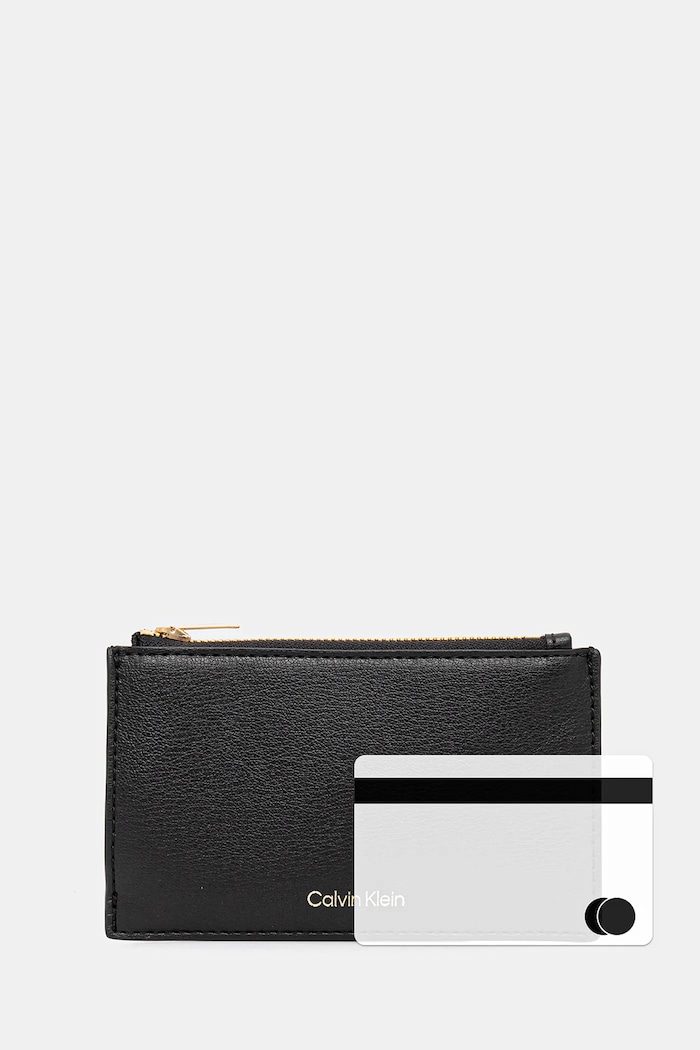 Calvin Klein da donna in similpelle nero LV04F1090G