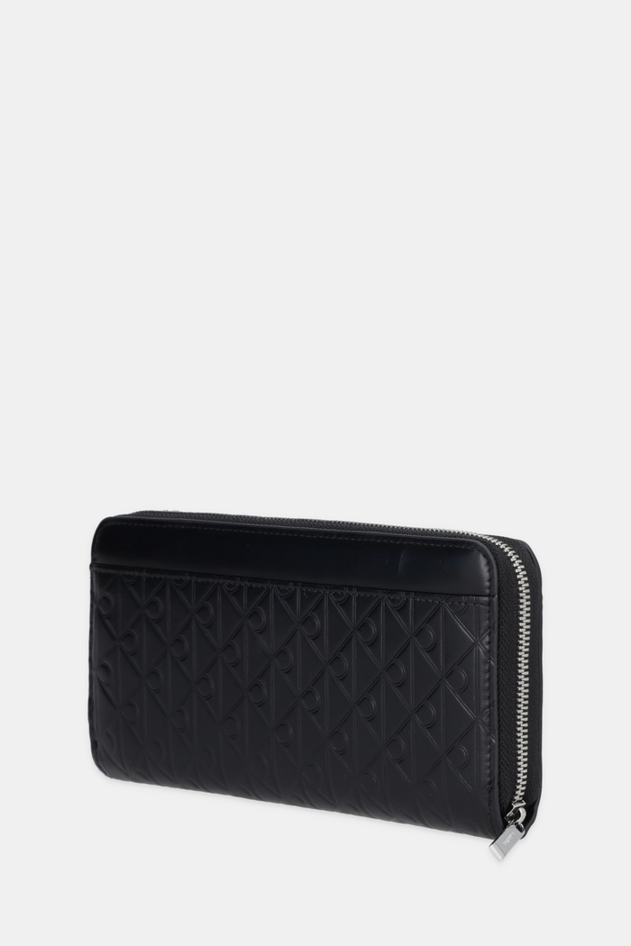Δερμάτινο πορτοφόλι Calvin Klein LV04F1097G μαύρο AW25