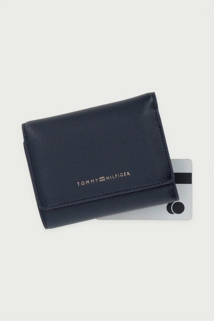 Portofel Tommy Hilfiger AW0AW17740 bleumarin