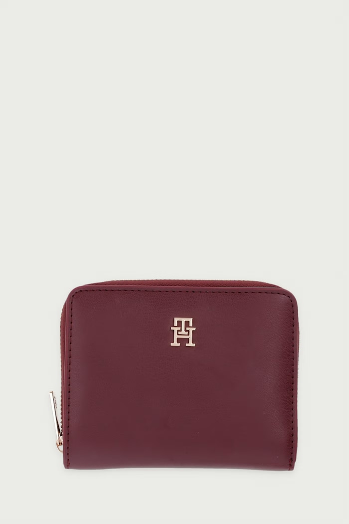 Tommy Hilfiger Portfel damski bordowy AW0AW17742