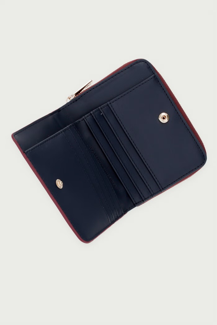Akcesoria Tommy Hilfiger Portfel damski AW0AW17742 bordowy