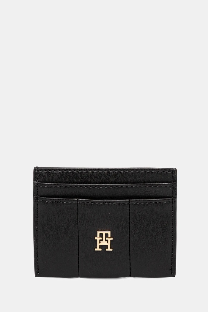 Tommy Hilfiger etui na karty aplikacja czarny AW0AW17745