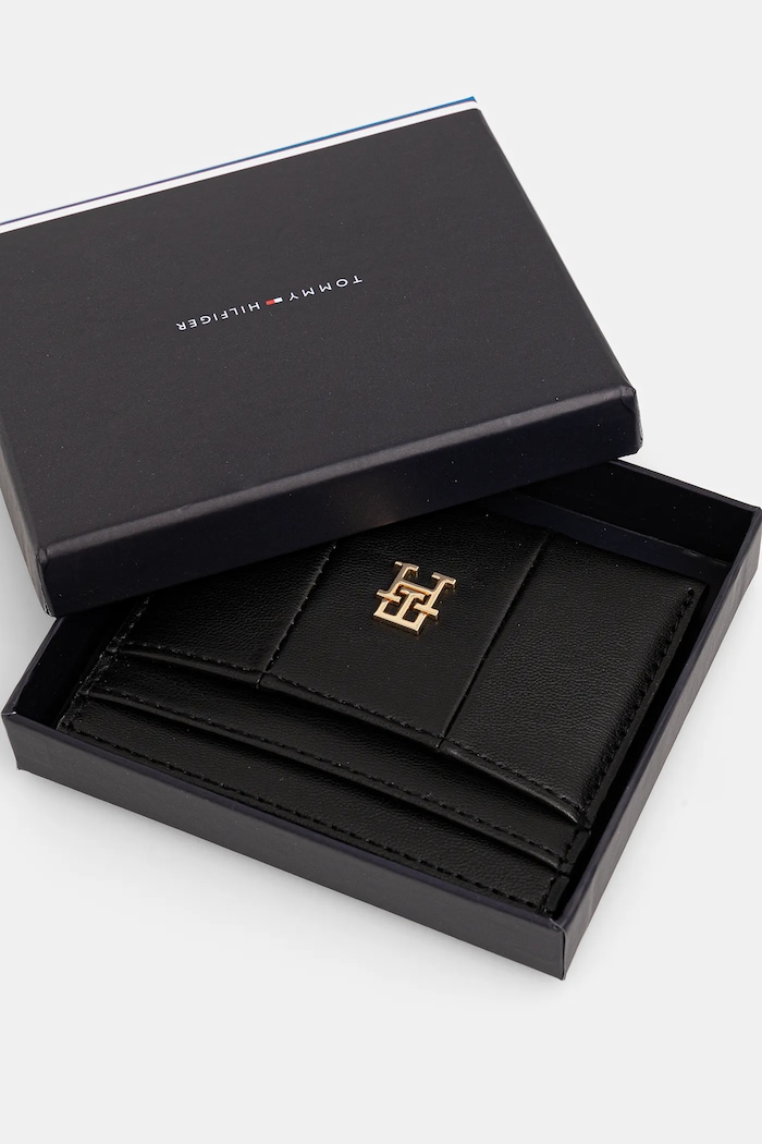 Akcesoria Tommy Hilfiger etui na karty AW0AW17745 czarny
