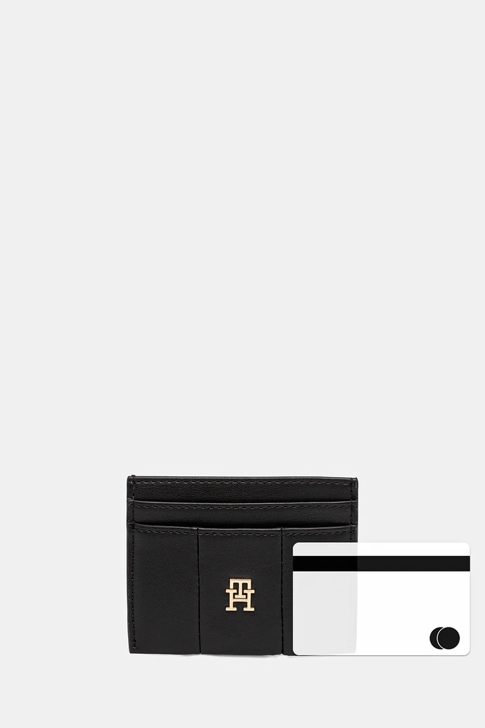 Tommy Hilfiger etui na karty czarny AW0AW17745
