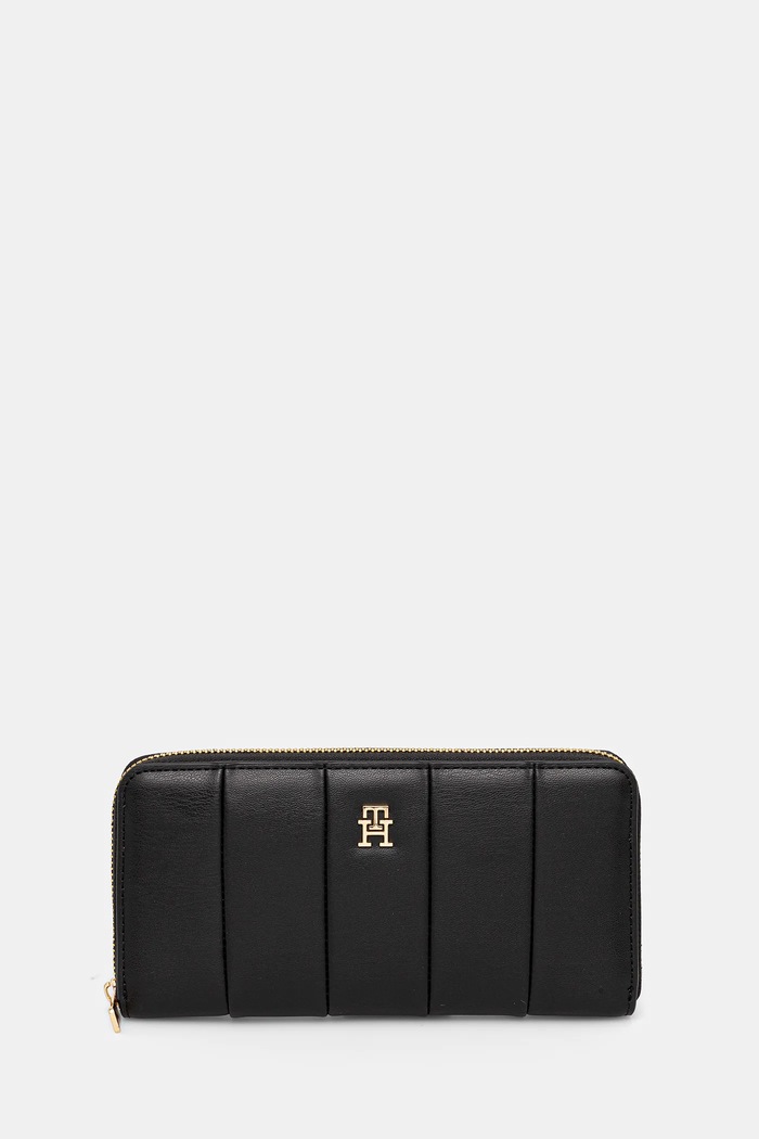 Tommy Hilfiger portfel imitacja skóry licowej czarny AW0AW17747