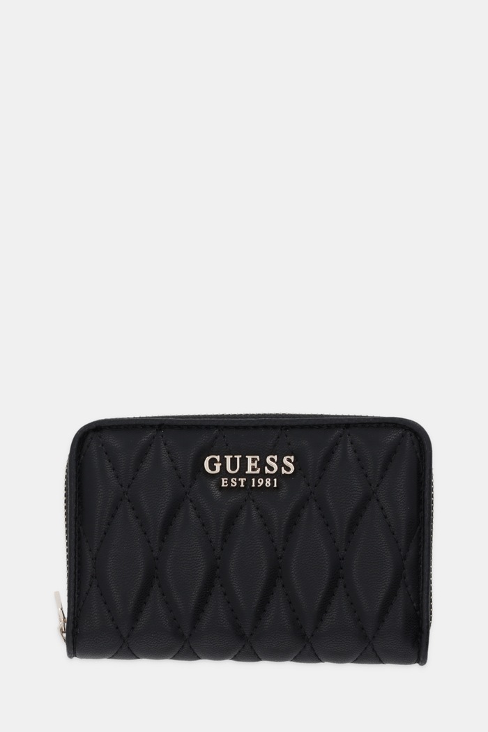 Peňaženka Guess VALLA imitácia kože čierna SWQG81.22140