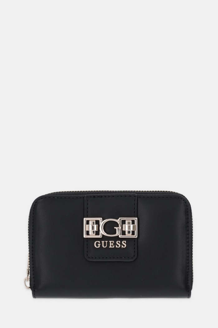 Peňaženka Guess JANE imitácia kože čierna SWVG98.91140