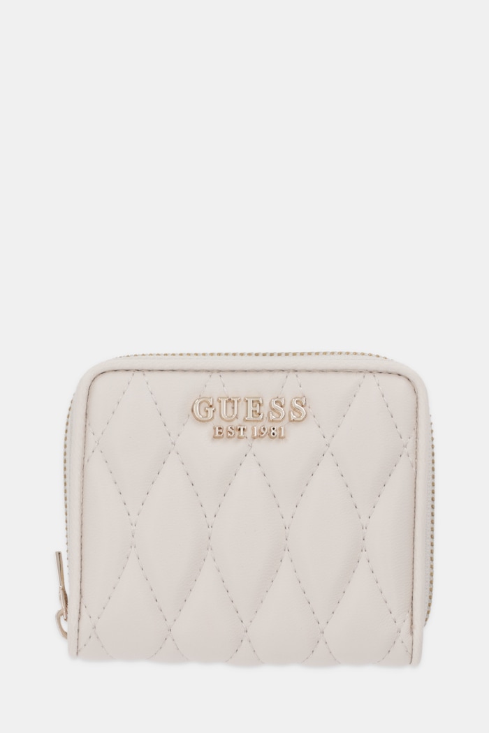 Guess portafoglio VALLA semplice beige SWQG81.22137