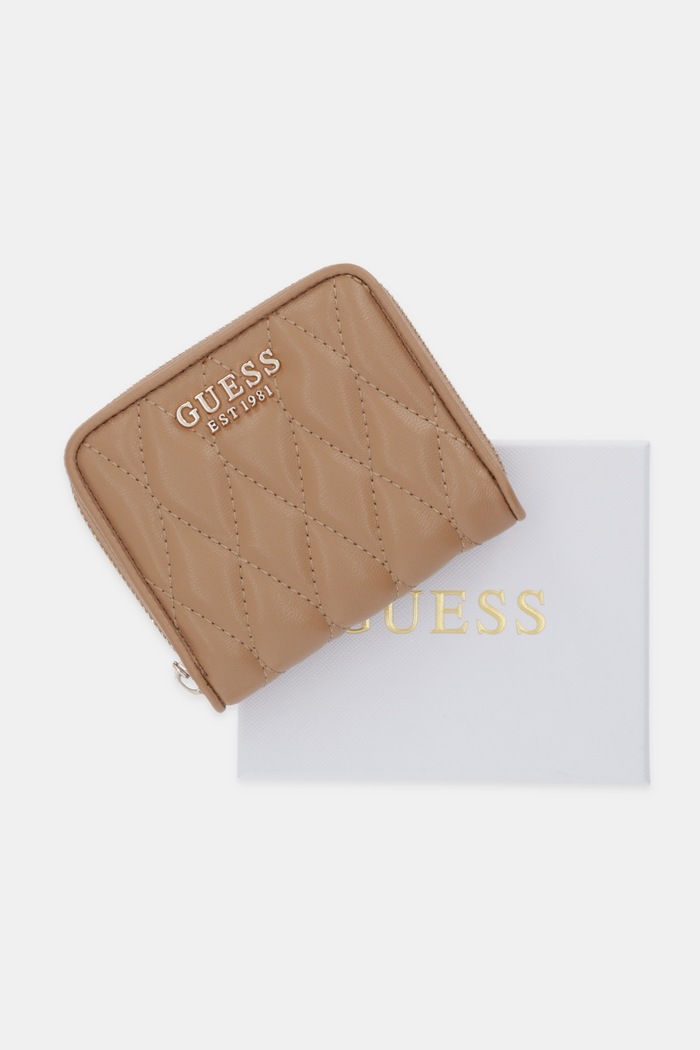 Peňaženka Guess VALLA SWQG81.22137 hnedá