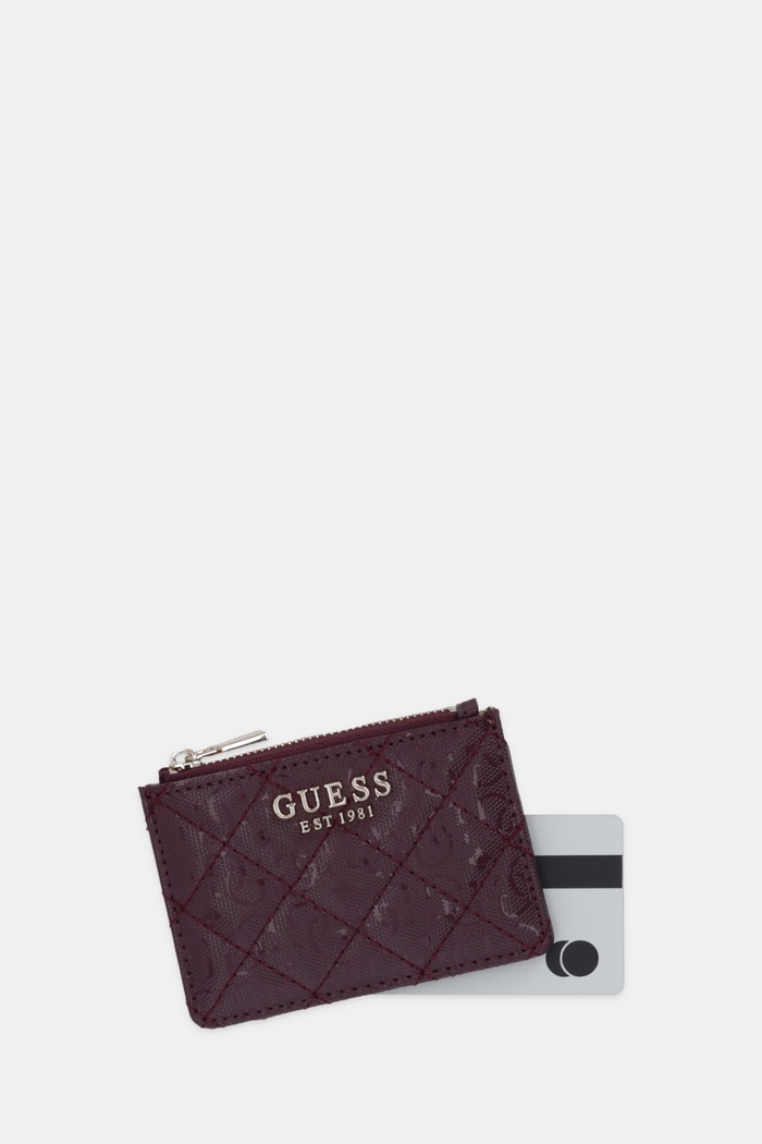 Akcesoria Guess portfel IDRA SWGG81.57505 bordowy