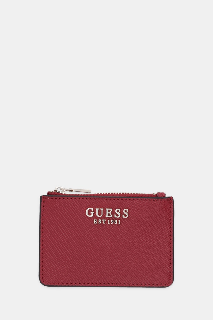 Puzdro na karty Guess LAUREL Planet friendly červená SWZG74.59505