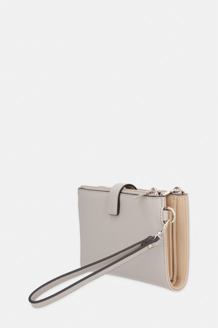Guess πορτοφόλι γυναικείο Laurel SWZG74.59157 μπεζ SS26