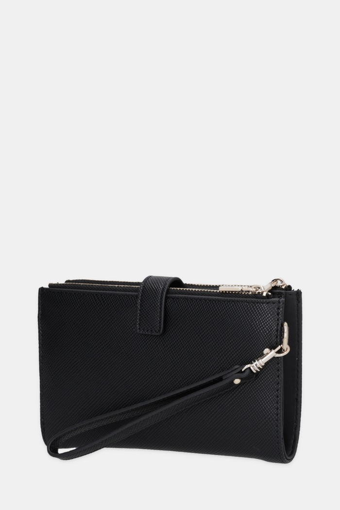 Guess πορτοφόλι γυναικείο Laurel SWZG74.59157 μαύρο SS26