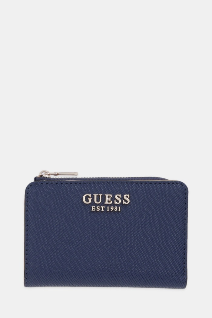 Peňaženka Guess BOLENA imitácia kože tmavomodrá SWZG92.07156