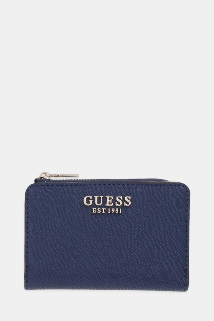 Peňaženka Guess BOLENA imitácia kože tmavomodrá SWZG92.07156