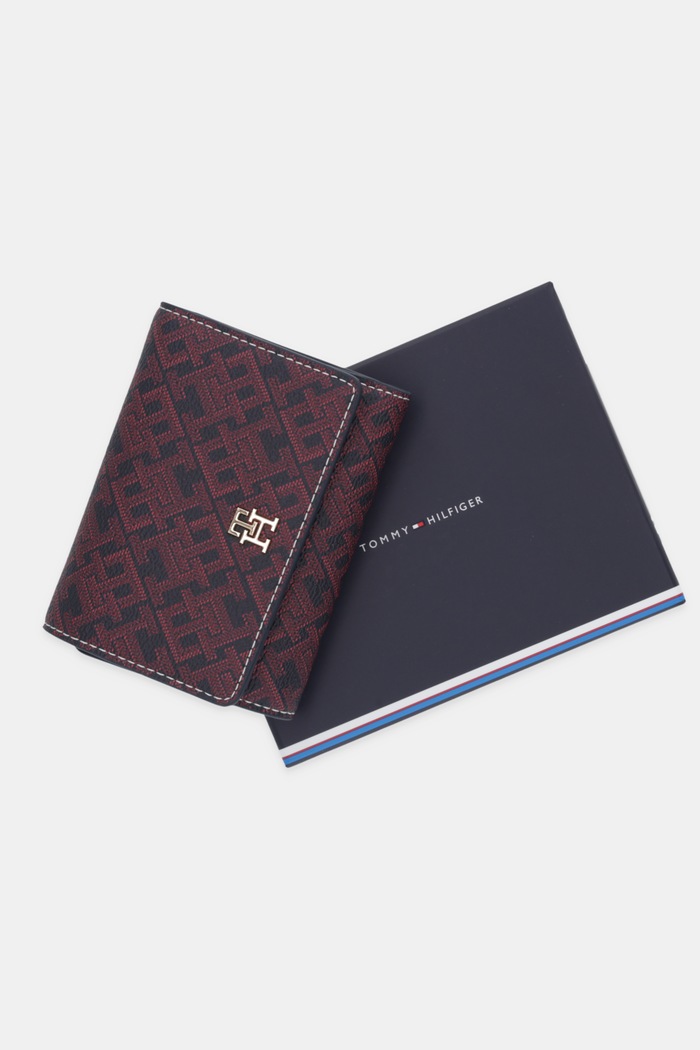 Portfel Tommy Hilfiger granatowy AW0AW18022