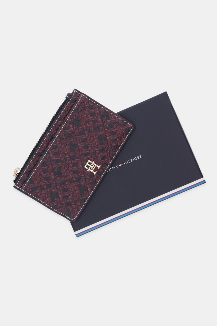 Pouzdro na karty Tommy Hilfiger námořnická modř AW0AW18023