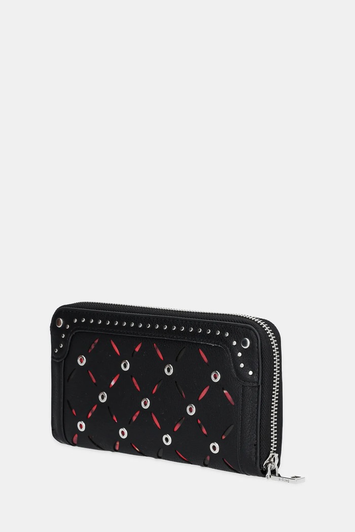Desigual portfel YANKEE FIONA BLACK 25WAYP33 czarny AW25