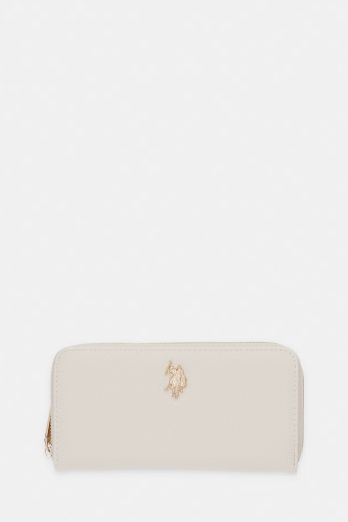 U.S. Polo Assn. portofel pentru femei Jones bej BEUJE8658WVP