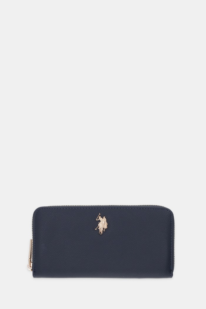 U.S. Polo Assn. denarnica ženska Jones Imitacija zrnatega usnja mornarsko modra BEUJE8658WVP