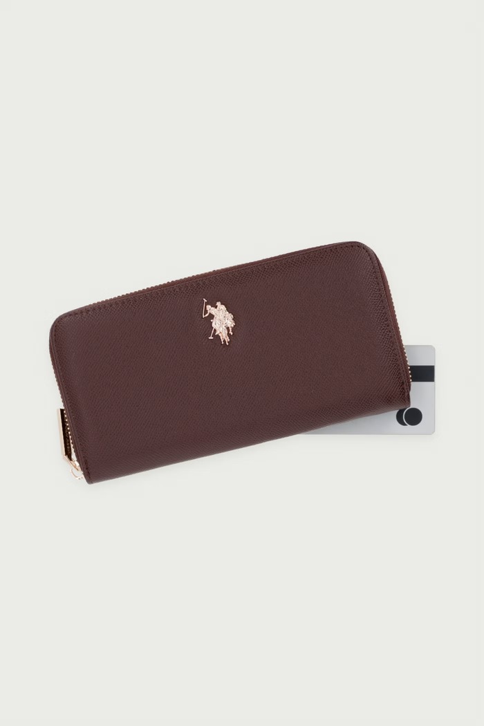 Női pénztárca Jones U.S. Polo Assn. BEUJE8658WVP barna