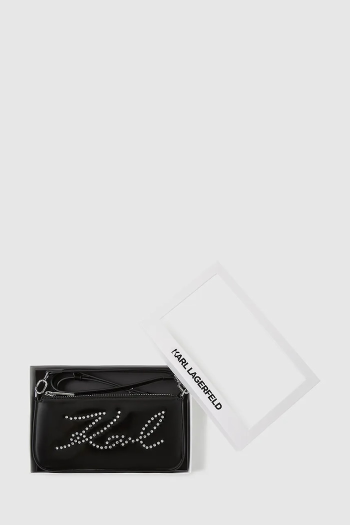 Accesorii Karl Lagerfeld poșetă K/SIGNATURE A4W32043 negru