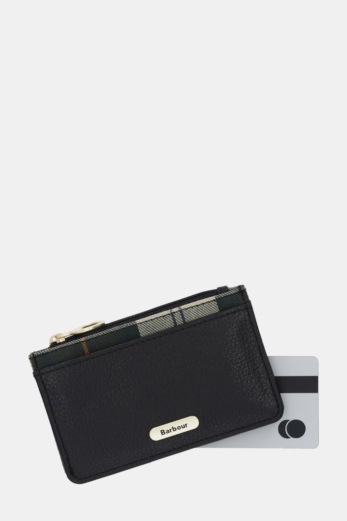 Accesorii Barbour portofel de piele LLG0035 negru