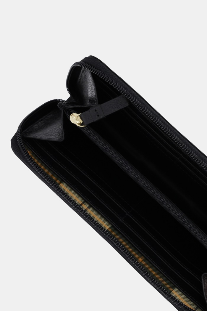 Accesorii Barbour portofel de piele LLG0038 negru