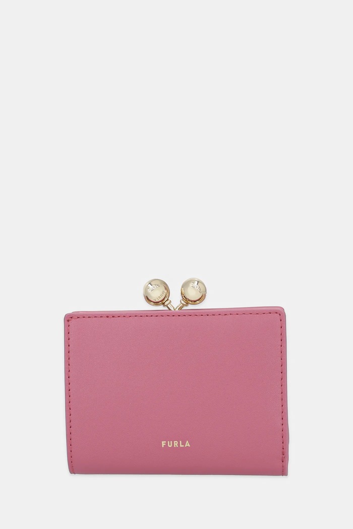 Kožená peněženka Furla přírodní kůže růžová WP00541.BX3104.4147S