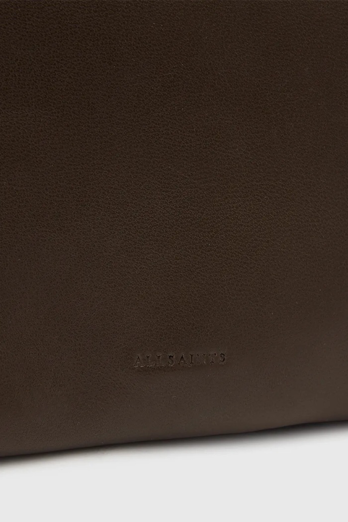 Kožená peňaženka AllSaints HARLUNA W208XD hnedá
