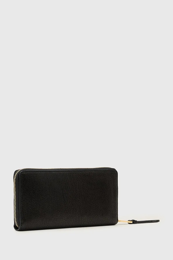 Doplnky Kožená peňaženka AllSaints TRAVEL W277XD čierna