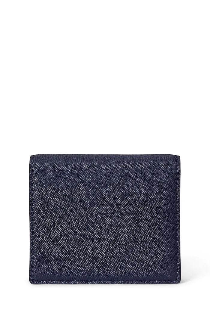 Kožená peněženka Lauren Ralph Lauren 432962113 námořnická modř AW25