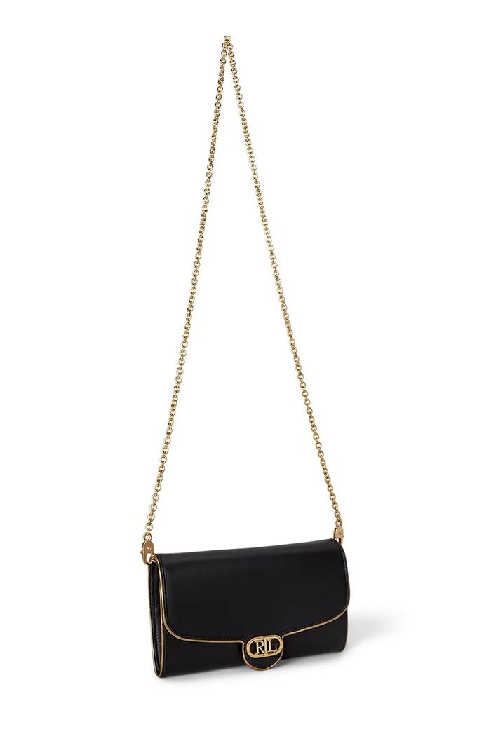 Lauren Ralph Lauren portafoglio in pelle 432964153 nero AW25