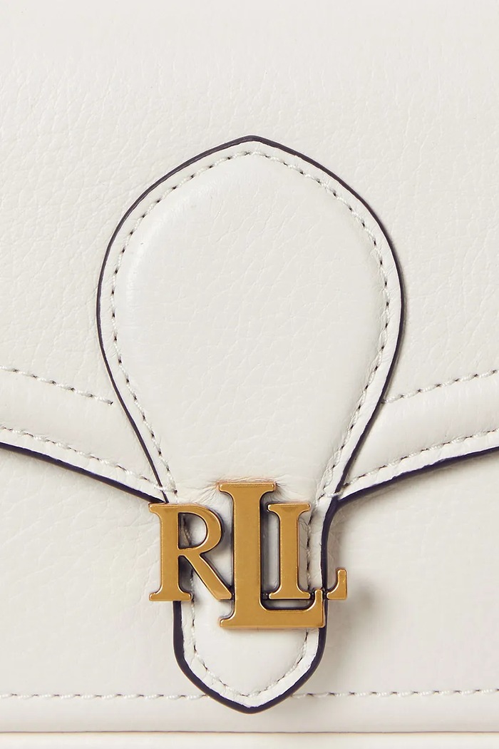 Lauren Ralph Lauren portfel skórzany 432977374 beżowy