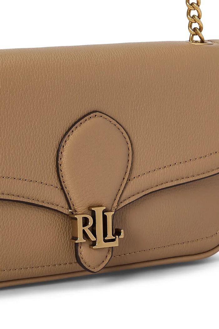 Portfel damski skórzany Lauren Ralph Lauren brązowy 432977374