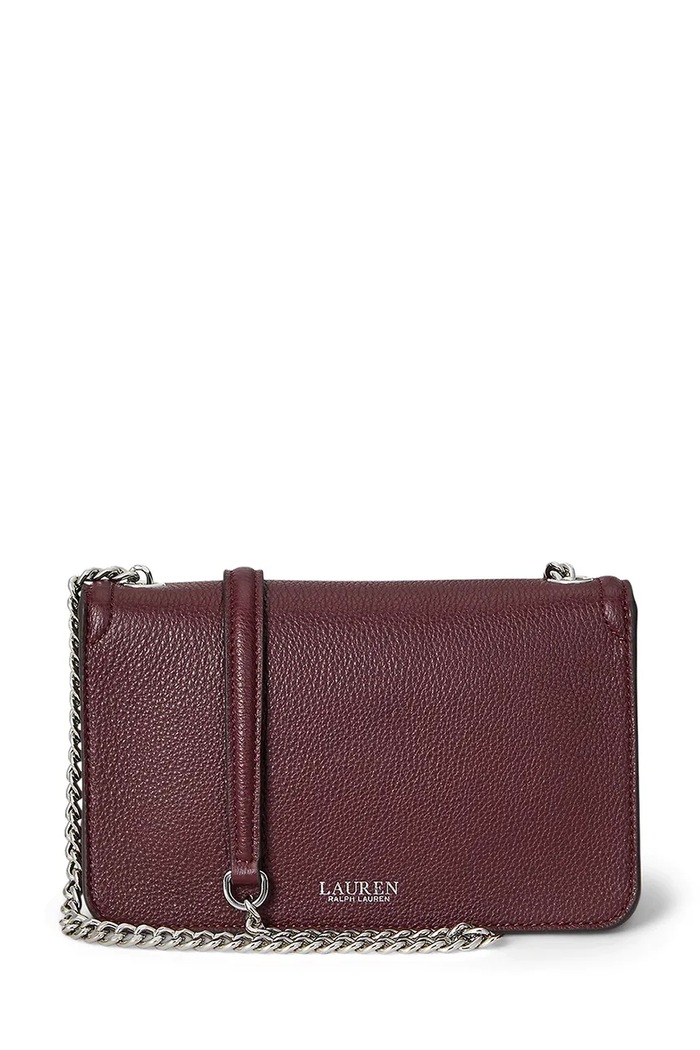Doplnky Kožená peňaženka Lauren Ralph Lauren 432977374 burgundské