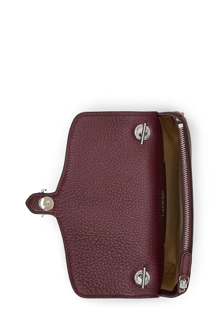 Kožená peňaženka Lauren Ralph Lauren burgundské 432977374