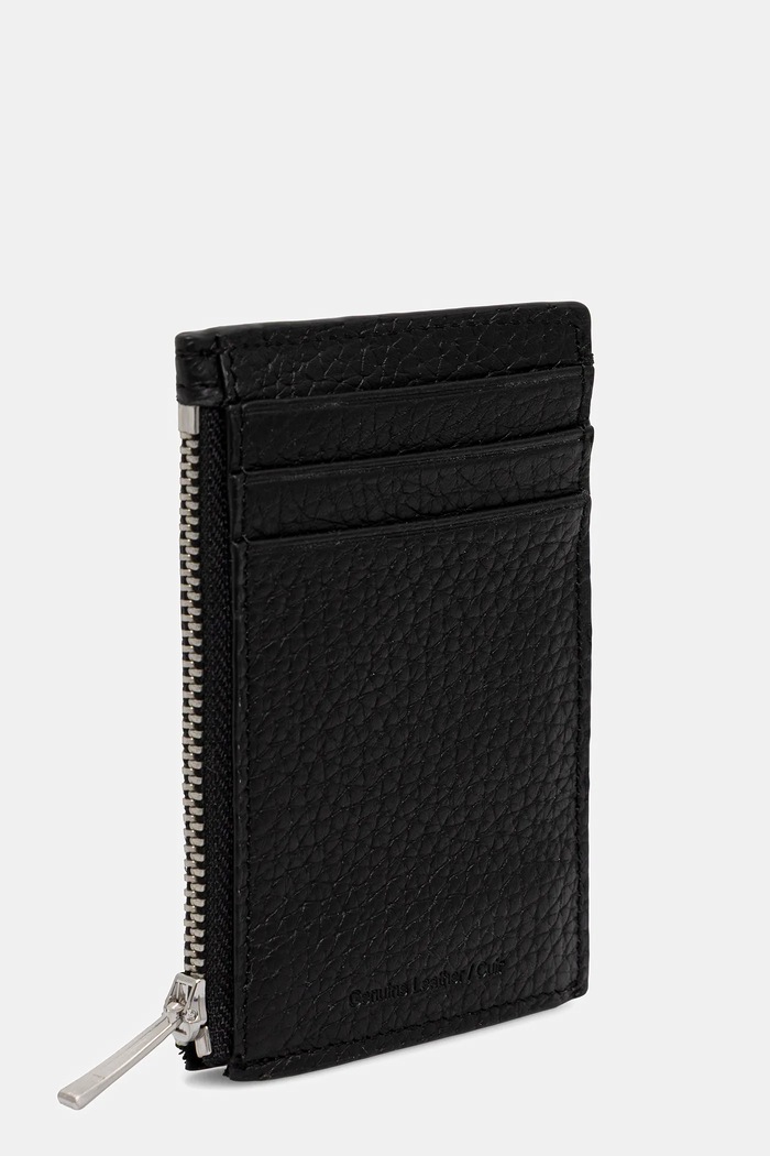 Calvin Klein portfel skórzany LV04D1030G czarny AW25