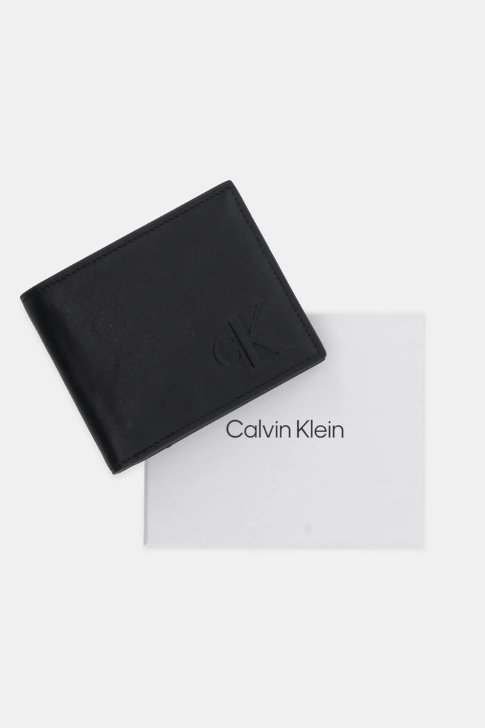 Calvin Klein bőr pénztárca LV04G1071G fekete