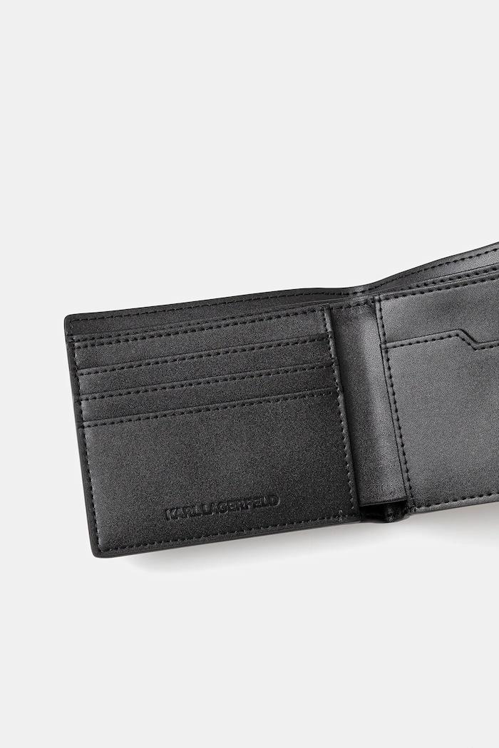 Doplnky Karl Lagerfeld peňaženka pánska kožená K/MONOGRAM A3M30182 čierna