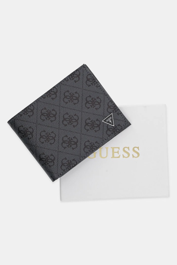 Guess portfel MILANO SMMALL.LEA27 czarny