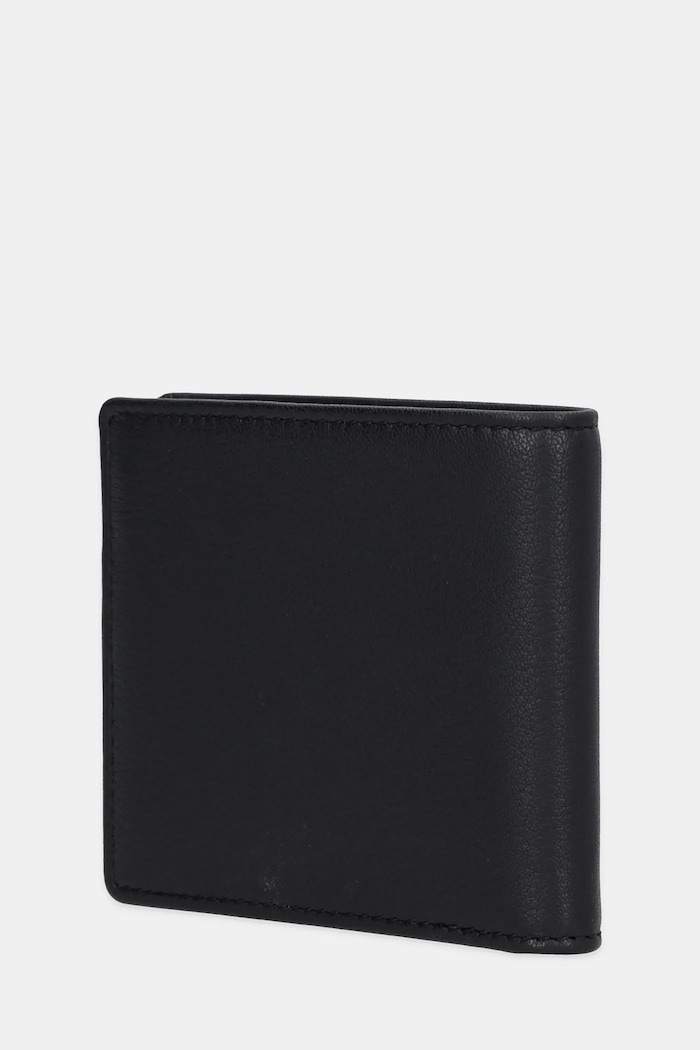 Δερμάτινο πορτοφόλι HUGO Bashinah 50548733 μαύρο AW25