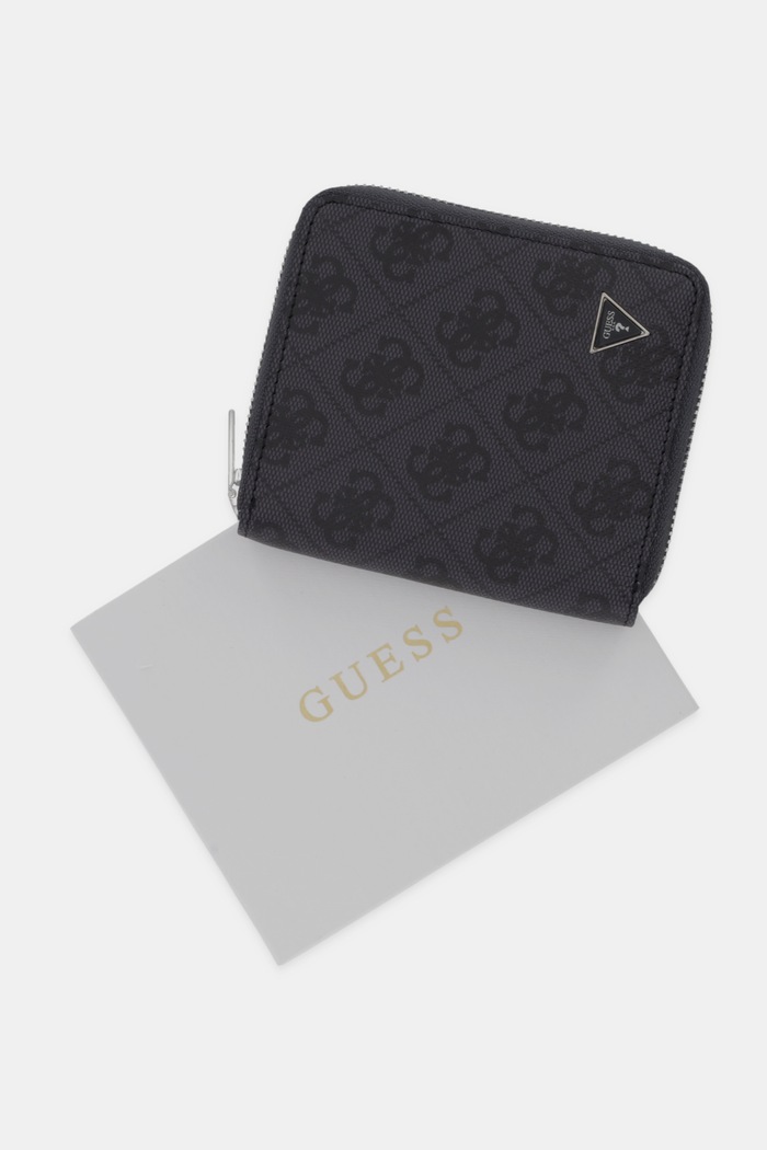 Kožená peňaženka Guess MILANO SMMALO.LEA02 čierna